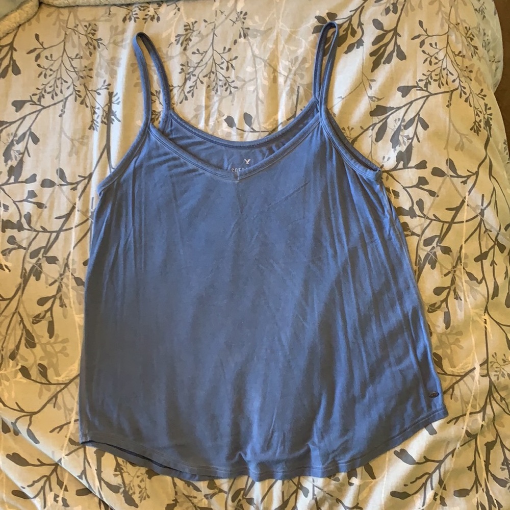 American Eagle Soft and Sexy blue tank top